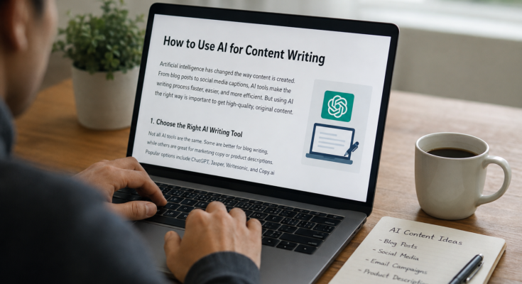 How to Use AI for Content Writing: A Complete Beginner's Guide